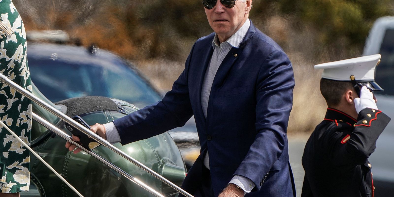 Presidente dos EUA, Joe Biden, em Rehoboth Beach, no Estado norte-americano de Delaware