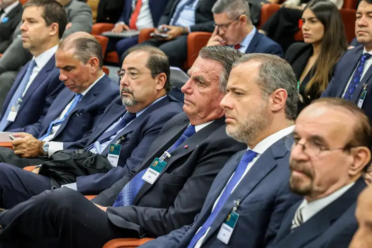 Brasília (DF) 25/03/2025 - O Supremo Tribunal Federal (STF) começa a julgar, o ex-presidente Jair Bolsonaro e mais sete denunciados pela trama golpista vão se tornar réus na ação.
O caso será julgado pela Primeira Turma da Corte, colegiado formado por cinco dos 11 ministros que compõem o tribunal. 
Foto: Antonio Augusto/STF