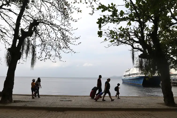 Vista da Ilha de Paquetá. O IBGE (Instituto Brasileiro de Geografia e Estatística) faz primeiro teste preparatório do Censo Demográfico 2022, na Ilha de Paquetá, no Rio de Janeiro.