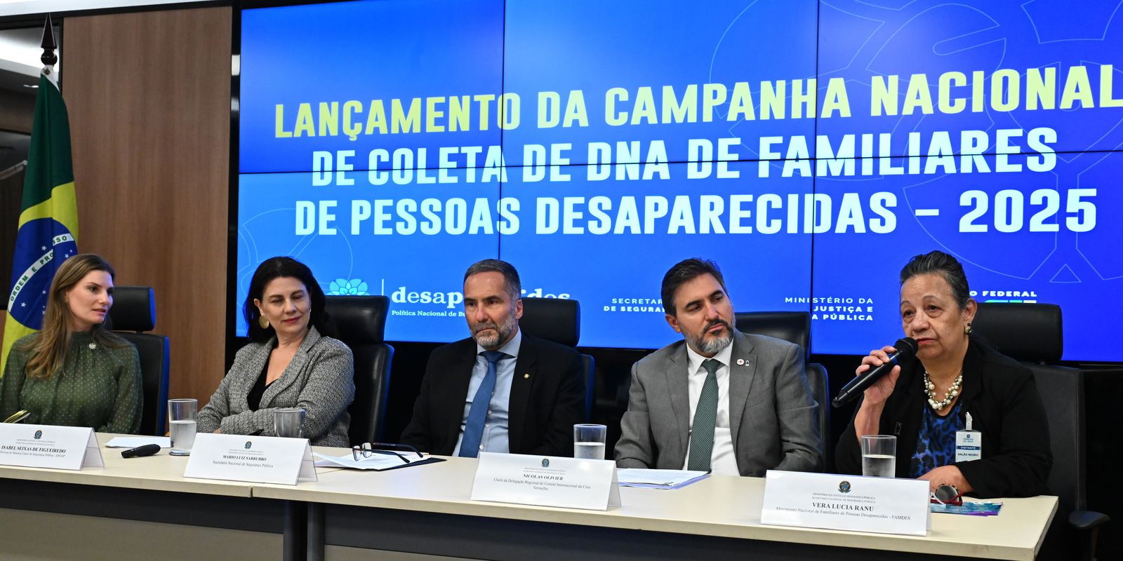 Começa campanha de coleta de DNA de familiares de desaparecidos Começa campanha de coleta de DNA de familiares de desaparecidos