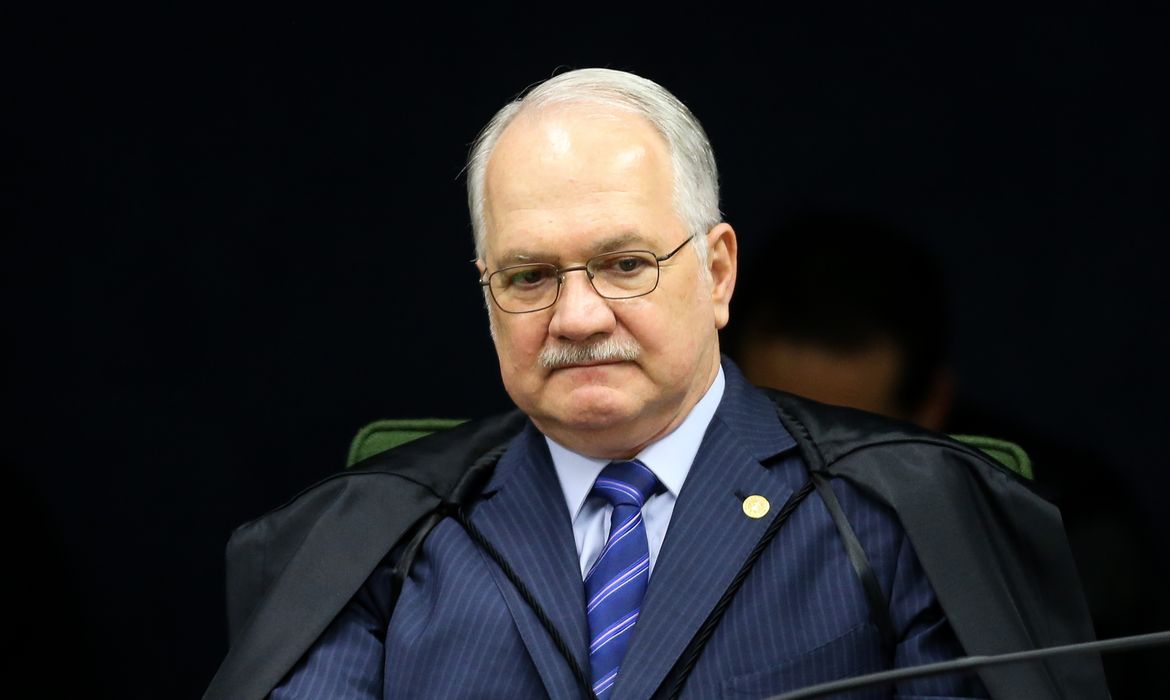 Brasília - O ministro Luiz Edson Fachin participa de sessão da segunda turma do Supremo Tribunal Federal.(Marcelo Camargo/Agência Brasil)
