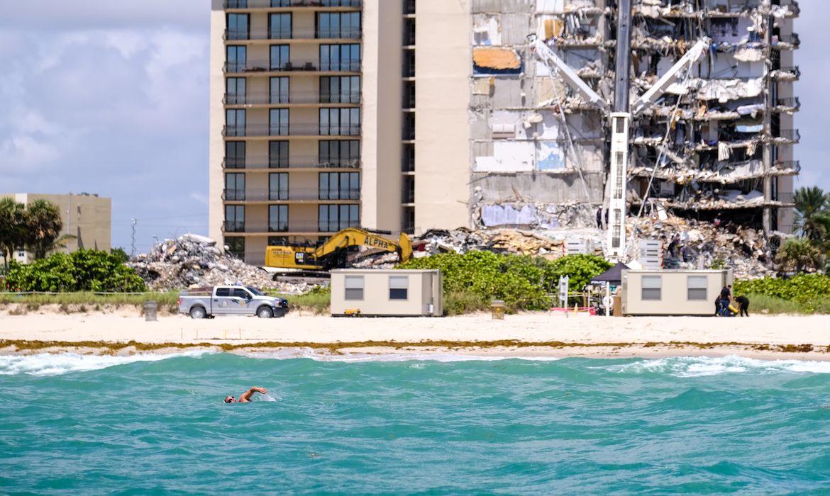 Search and rescue operations continue after partial building collapse in Surfside, Florida