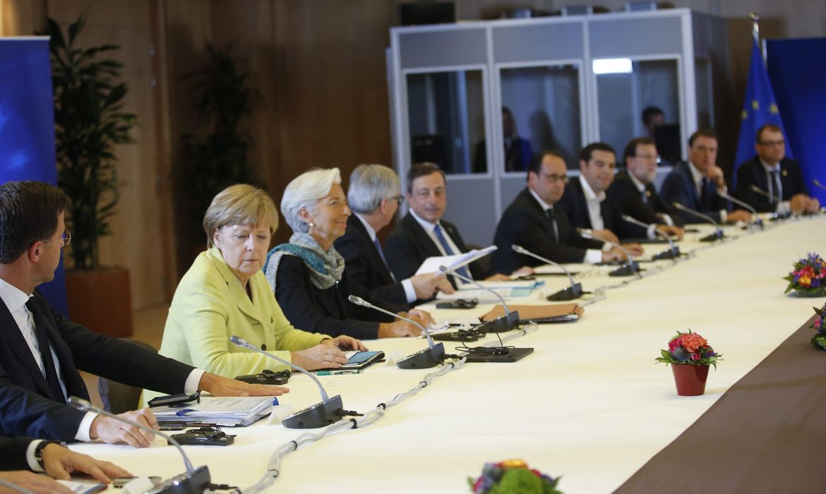 Reunião do Eurogrupo termina sem acordo sobre situação da Grécia (Olivier Hoslet/EPA/Agência Lusa)