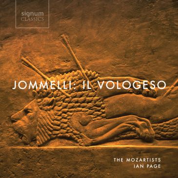 Ópera Il Vologeso - capa de CD