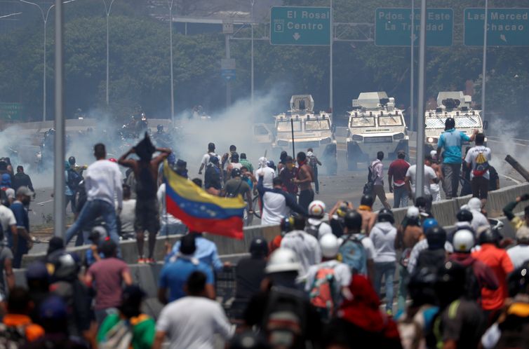 Venezuela, golpe, manifestações