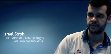 TV Brasil Esporte conta a história de Israel Stroh, medalhista de prata dos Jogos Paralímpicos Rio 2016