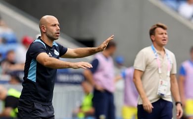 Javier Mascherano nos Jogos de Paris
 30/7/2024    REUTERS/Nir Elias