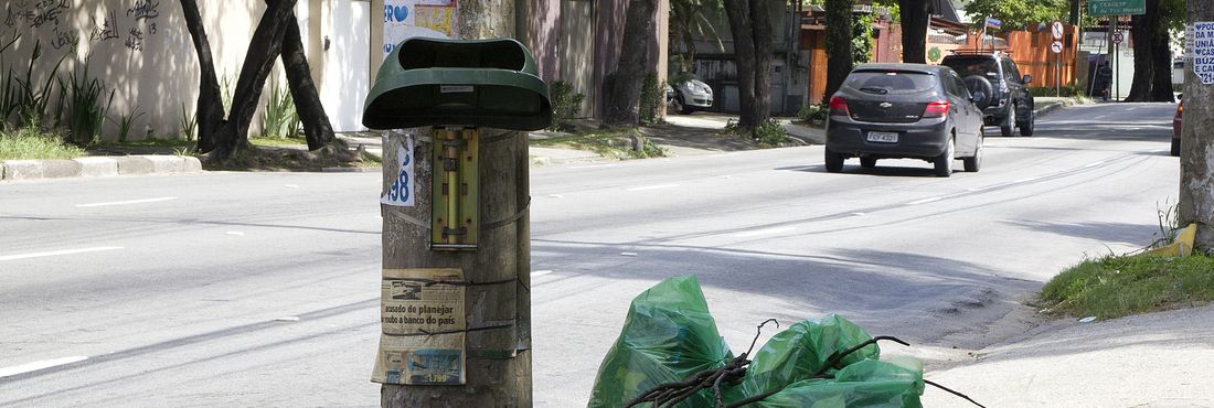 Lixo urbano em São Paulo
