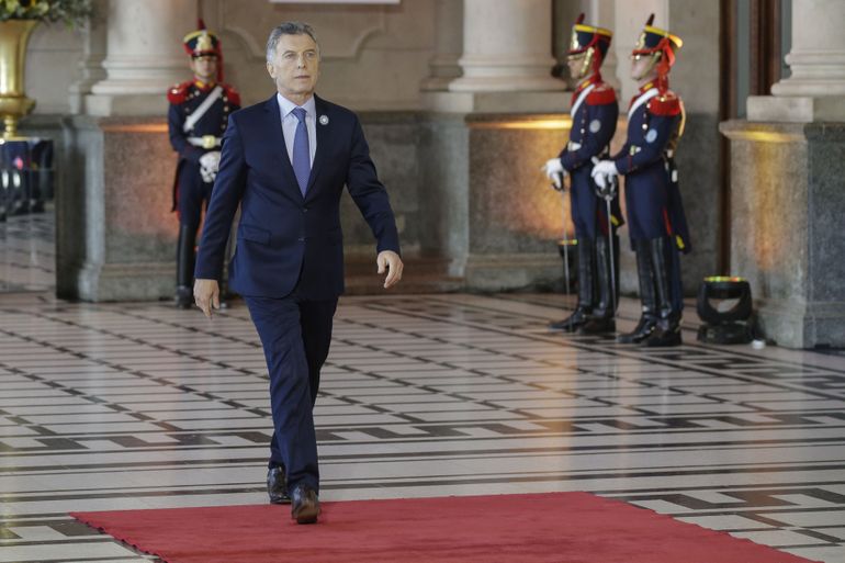 Presidente da República Argentina, Mauricio Macri.
