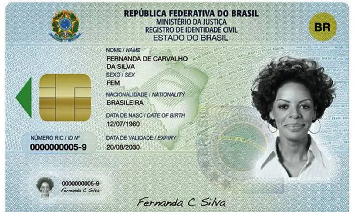 Nova carteira de identidade