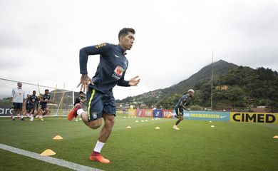 Firmino, treino, seleção brasileira, Granja Comary