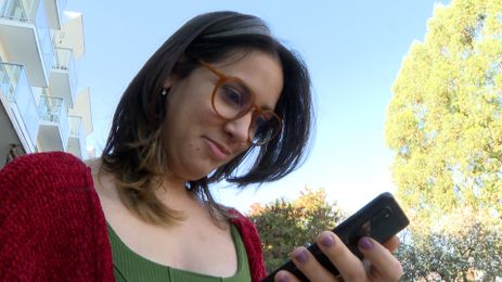 Gabriella Braz, de 22 anos, é jornalista