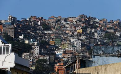 Rio de Janeiro - Comunidade da Rocinha, após confrontos entre grupos de traficantes rivais pelo controle de pontos de venda de drogas (Fernando Frazão/Agência Brasil)