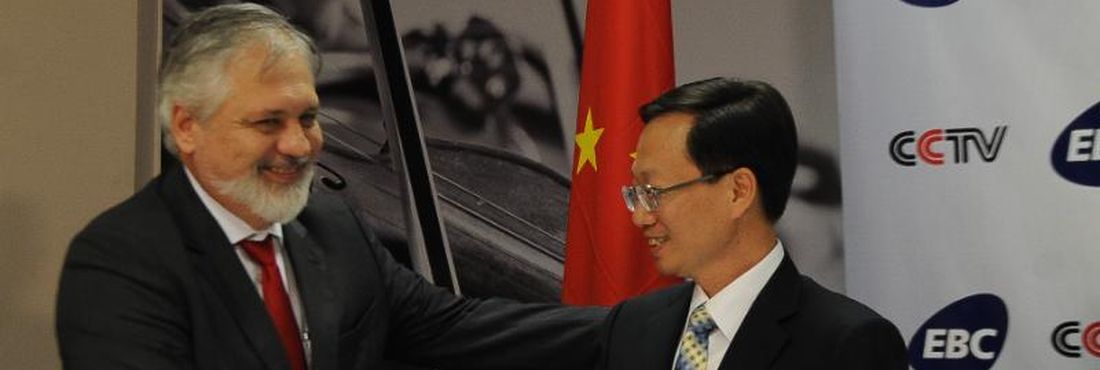 EBC e  China Central Television (CCTV) assinam acordo de cooperação para troca de conteúdos