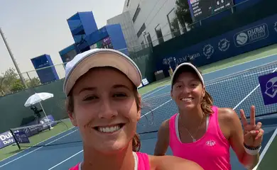 Luisa Stefani e Hayley Carter