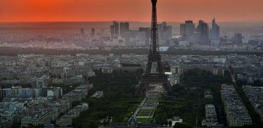 Paris, Pôr do Sol, Torre Eiffel ao fundo