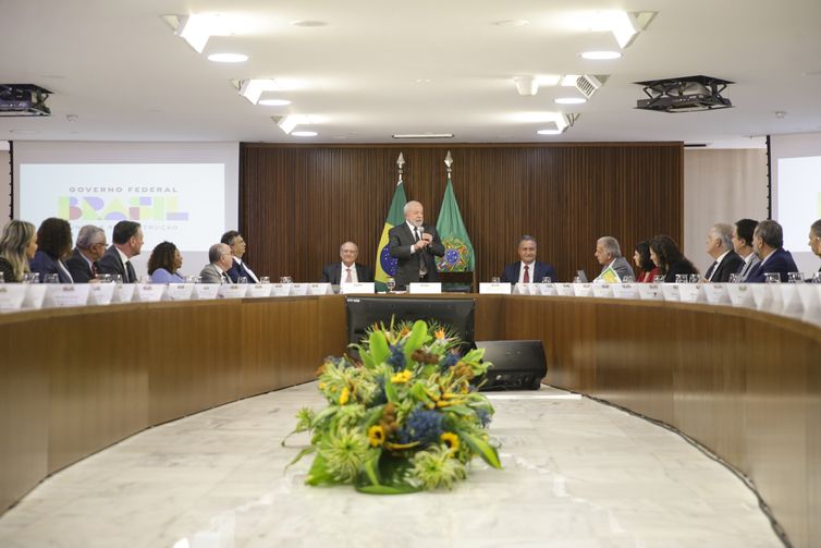 Brasília (DF), 15/06/2023 - O presidente Luiz Inácio Lula da Silva coordena reunião ministerial, no Palácio do Planalto. Foto: Marcelo Camargo/Agência Brasil