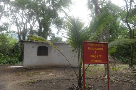 Ilha da Marambaia (RJ) - Futura sede da Associação dos Remanescentes Quilombolas da Ilha de Marambaia (Arqimar)