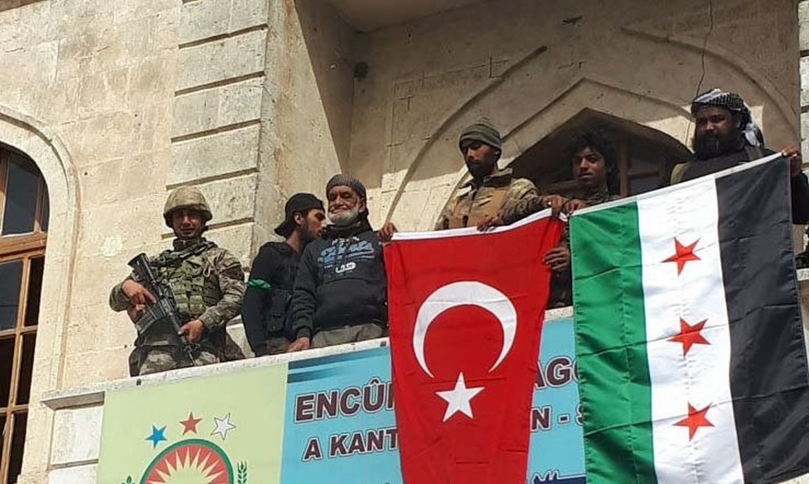 Turquia assume controle de Afrin - Foto Agência EFE