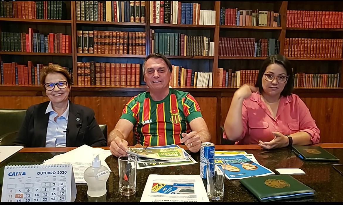Live da semana Presidente Jair Bolsonaro, 29/10/2020
