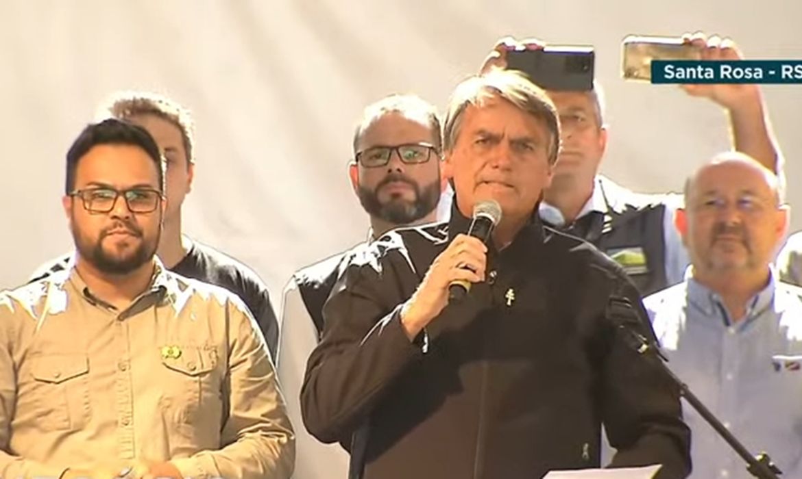 Jair Bolsonaro Visita à 23ª Feira Nacional da Soja