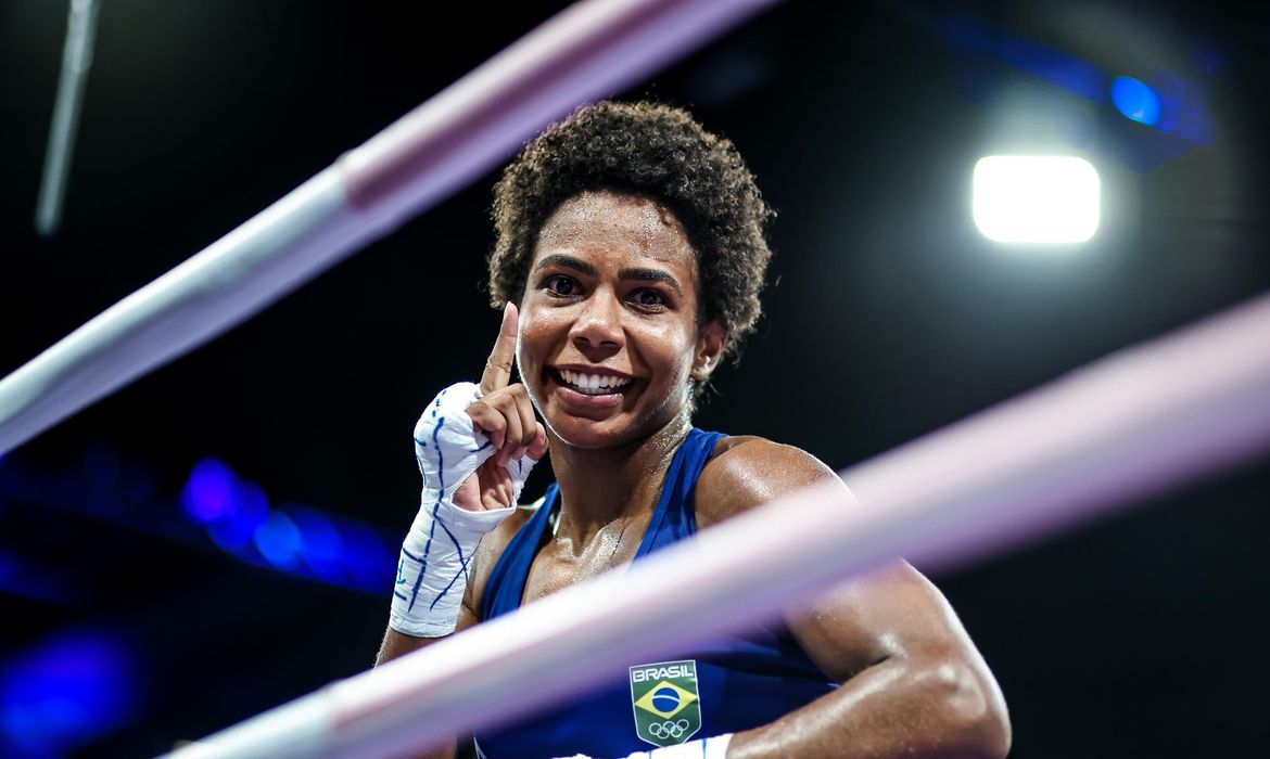 Jucielen Romeu vence norte-americana e vai as quartas no boxe em Paris 2024 - em 02/08/2024