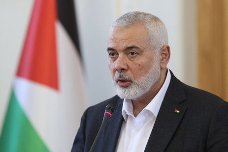 Líder do Hamas Ismail Haniyeh em Teerã
 26/3/2024   Majid Asgaripour/WANA (West Asia News Agency) via REUTERS