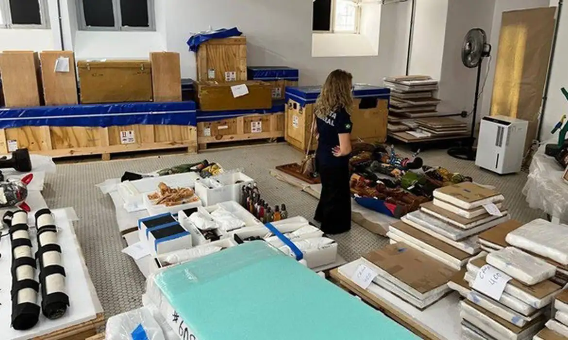 Muncab/Divulgação Salvador (BA), 26/01/2026 - A maior coleção de obras afro-brasileiras já repatriada chega ao Museu Nacional da Cultura Afro-Brasileira (MUNCAB). Foto: Muncab/Divulgação