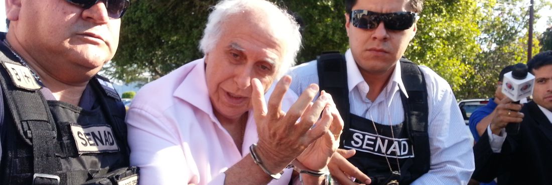 19/08/2014- Assunção- Paraguai- O ex-médico Roger Abdelmassih, 70 anos, foi preso nesta terça-feira (19) em Assunção, capital do Paraguai, de acordo com a Polícia Federal (PF).