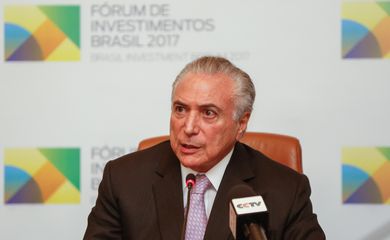São Paulo - Presidente Michel Temer concede entrevista a jornalistas estrangeiros participantes do Fórum de Investimentos Brasil 2017 (Marcos Corrêa/PR)