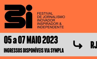 Rio de Janeiro (RJ) -   Cartaz do Festival 3i de Jornalismo. - Arte: Divulgação