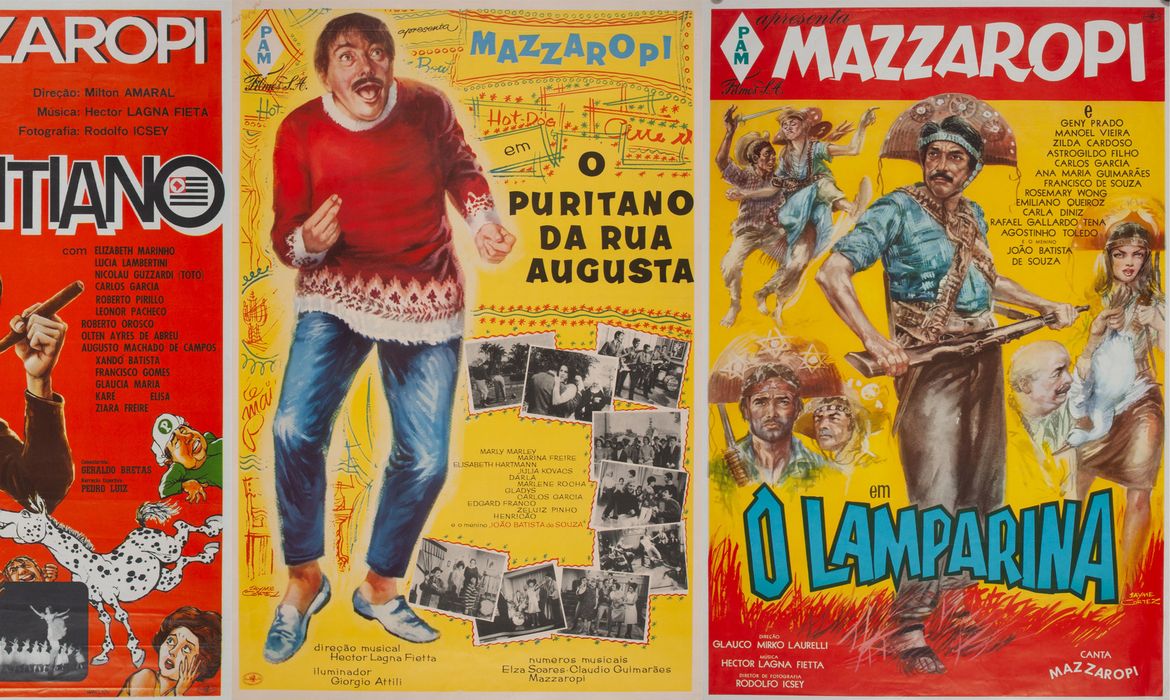 Brasília (DF), 29/01/2025 - Retrospectiva de filmes de Mazzaropi, ator que ficou muito conhecido no país com o seu cômico personagem caipira. Foto: Cinemateca Brasil/Divulgação
