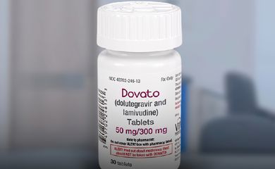 Medicamento Dovato, para tratamento de HIV aprovado pela Anvisa. Foto: Conselho Federal de Farmácia/Divulgação
