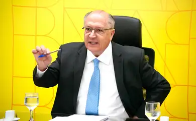 Brasília - 17/07/2025 Vice Presidente da República Geraldo Alckmin durante Reunião (Videoconferência) Marco Stefanini, Presidente e CEO Global do Stefanini Group. Foto : Cadu Gomes/VPR