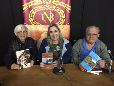 Katy Navarro recebe Marília Guimarães e André Borges