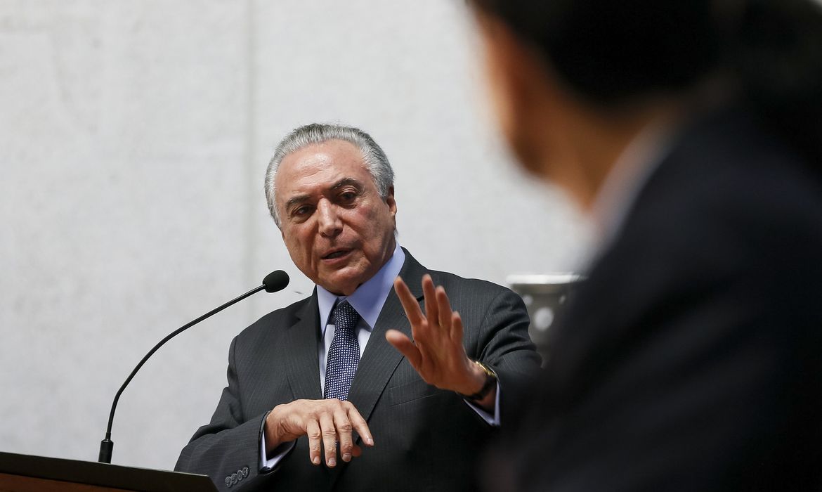 Ribeirão Preto (SP) - Presidente Michel Temer durante cerimônia de Lançamento do Pré-Custeio da Safra 2017/2018 (Beto Barata/PR)