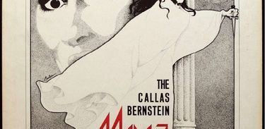 Capa do CD &quot;Medea&quot;, com Maria Callas e Bernstein