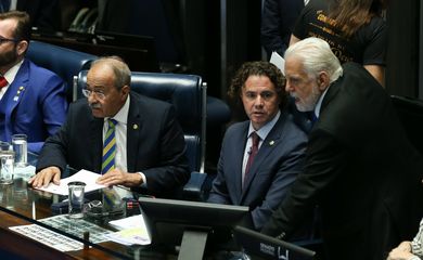 Brasília (DF) 28/11/2023  Sessão do senado para votar o projeto de lei (PL 1.459/2022) que modifica as regras de aprovação e comercialização de agrotóxicos. Foto Lula Marques/ Agência Brasil