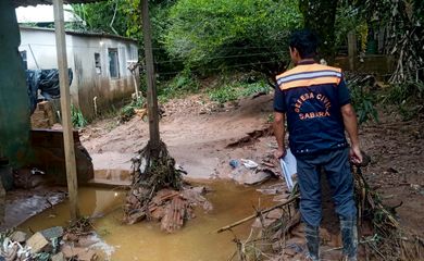 As chuvas que mantém o estado de atenção em parte de Minas Gerais