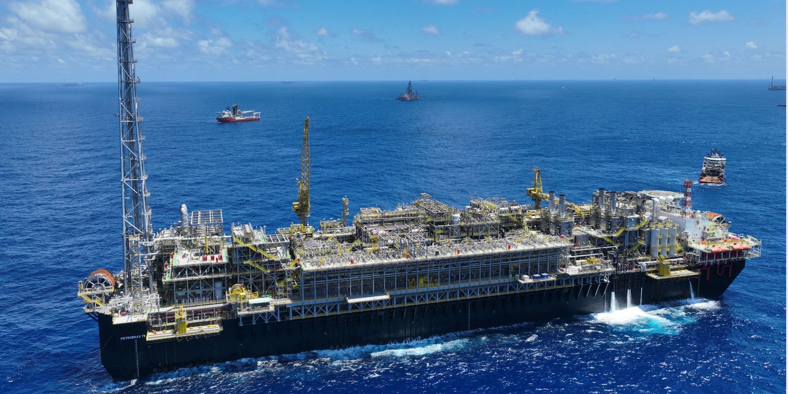 Petrobras inicia operação na Plataforma P-78 no Campo de Búzios