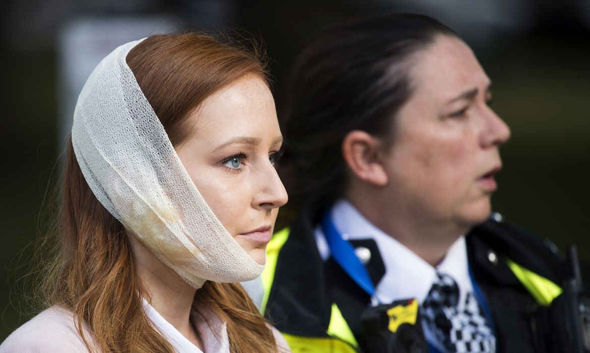 Passageira do metrô de Londres fica ferida em explosão - Divulgação Agência EFE