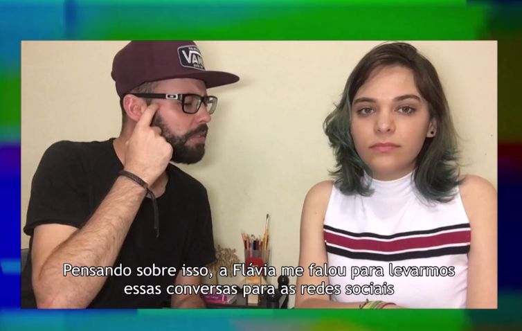 Flávia e Bruno criaram o canal em 2016 discutindo relacionamentos