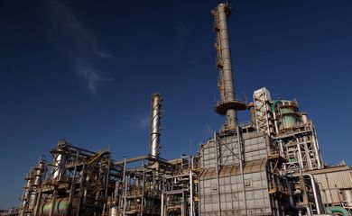 Petrobras bate recorde de utilização de refinarias. - Refinaria Alberto Pasqualini - REFAP. Foto: André Valentim