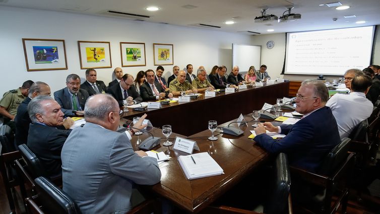 Presidente da República, Michel Temer e ministros, discutem situação de venezuelanos em Roraima
