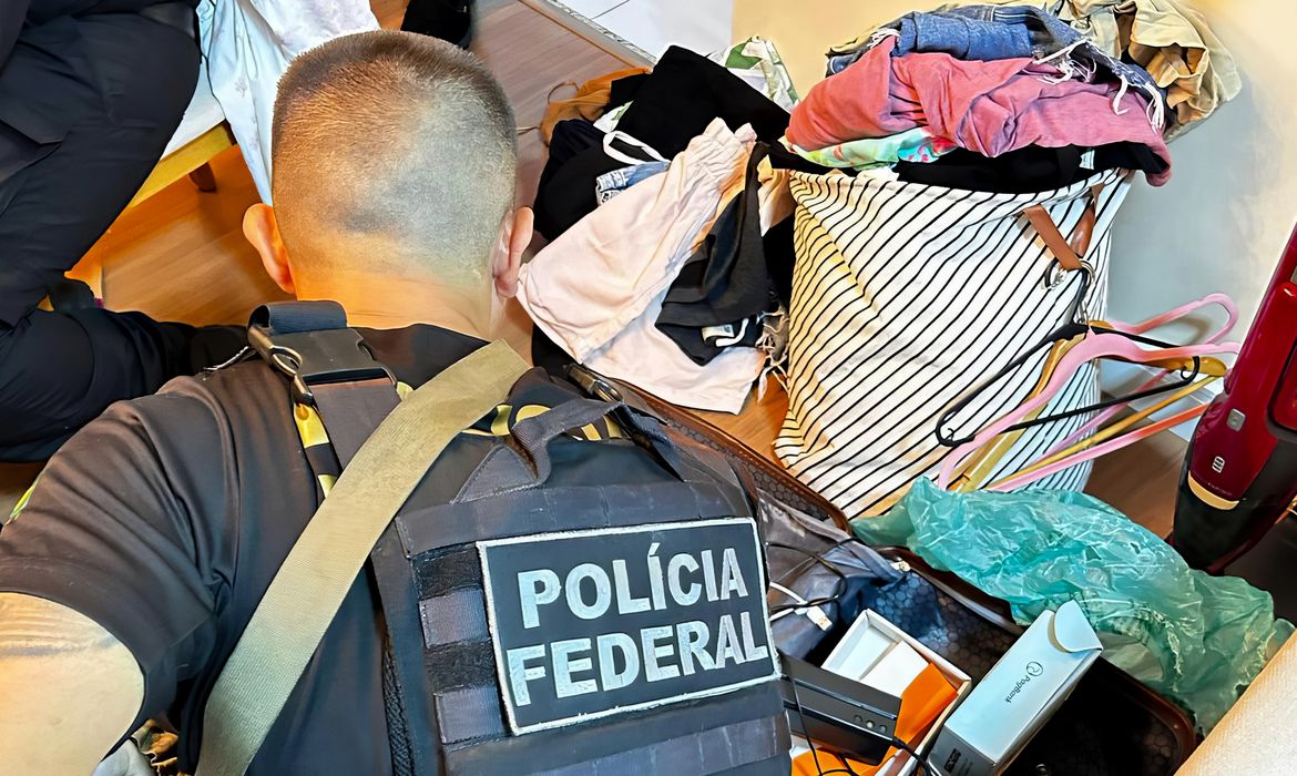 Rio de Janeiro, 26/07/2023, Operação da PF fraudes no auxílio emergencial. Foto: Polícia Federal/ RJ