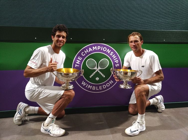 Marcelo Melo e Lukazs Kubot - prêmio - Wimbledon