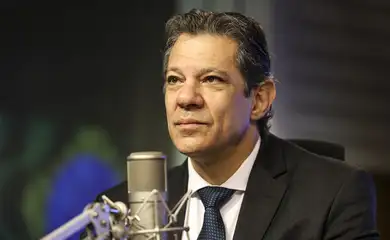 Brasília (DF), 20/03/2025 - O ministro da Fazenda, Fernando Haddad, participa do programa 