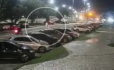 Brasília (DF), 21/05/2025 - Justiça ouvirá influenciador que atropelou noivo no dia do casamento.
Frame Câmera de segurança Rio de Janeiro