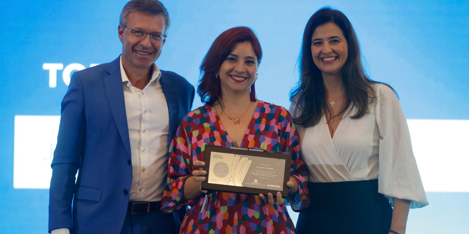 Entrega do Prêmio Einstein Agência Brasil