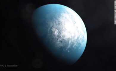 A Nasa, agência espacial norte-americana, anunciou nessa segunda-feira (6) a descoberta de um planeta do tamanho da Terra, a orbitar uma estrela a uma distância que torna possível a existência de água, em área identificada como habitável.

